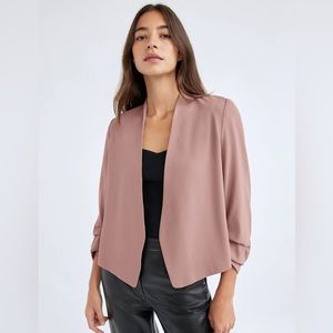 Babaton Power Blazer in Dusty Mauve